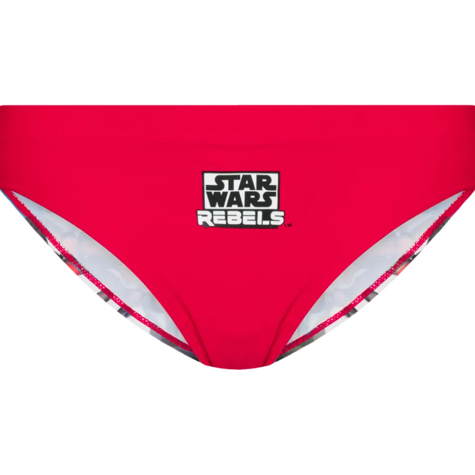 Star Wars Disney Jungen Badehose Slip EP1914-red
