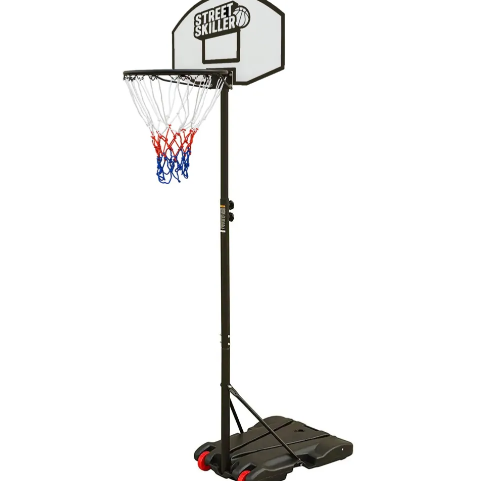 STREETSKILLER höhenverstellbarer Outdoor Basketballkorb 1,79 - 2,13 m