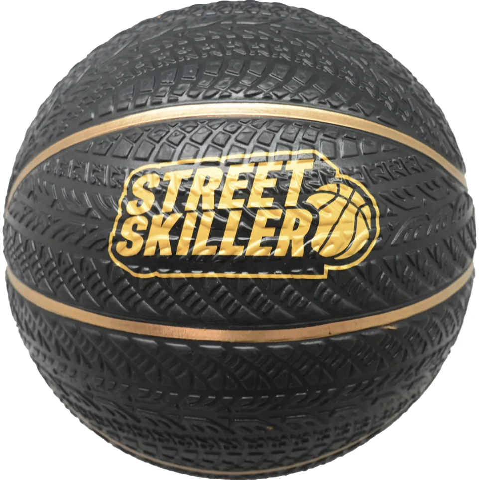 STREETSKILLER "Ultimate Grip" Basketball schwarz/gold