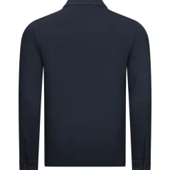 TED BAKER Karpol Soft Touch Herren Sweatshirt mit Kragen 269623-NAVY-BLUE