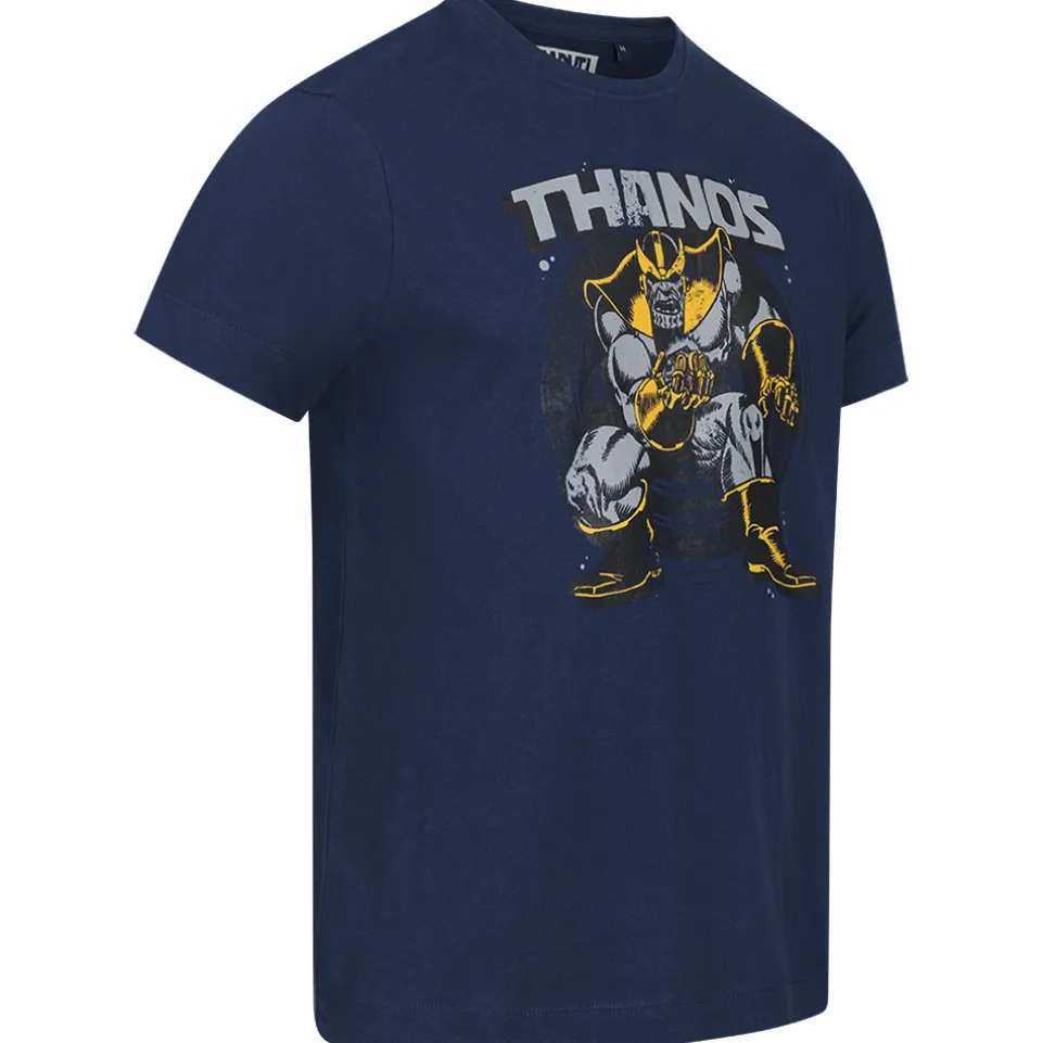 THANOS STANCE MARVEL Herren T-Shirt FBMTS714NVY