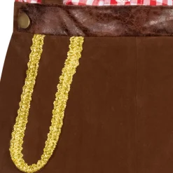 Trachtenset Herren Oktoberfest-Kostüm MIESEPETER® rot