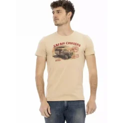TRUSSARDI Action Herren Safari Cruisers T-Shirt Sand 2AT02B004
