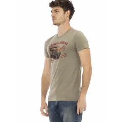 TRUSSARDI Action Herren Safari Cruisers T-Shirt Grün 2AT02B055