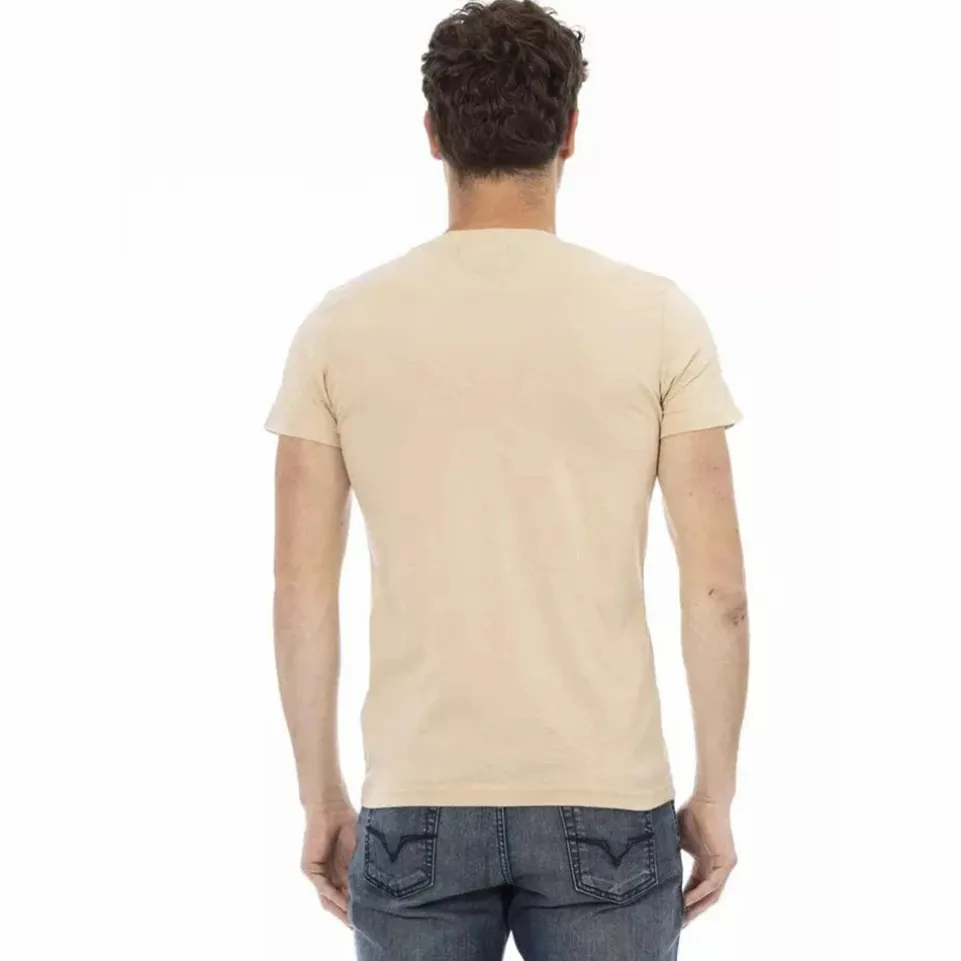 TRUSSARDI Action Herren Tanganjikasee T-Shirt Sand 2AT04V004