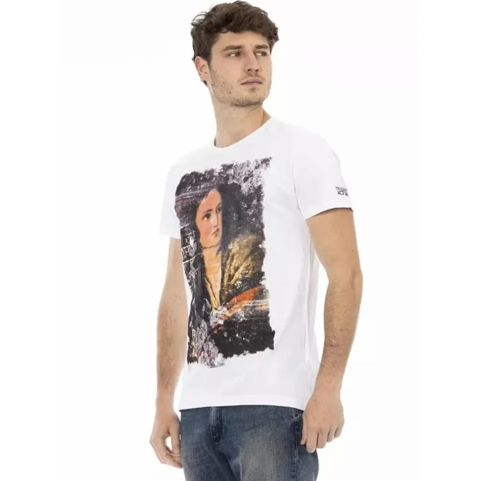 TRUSSARDI Action Herren T-Shirt Weiß 2AT21001