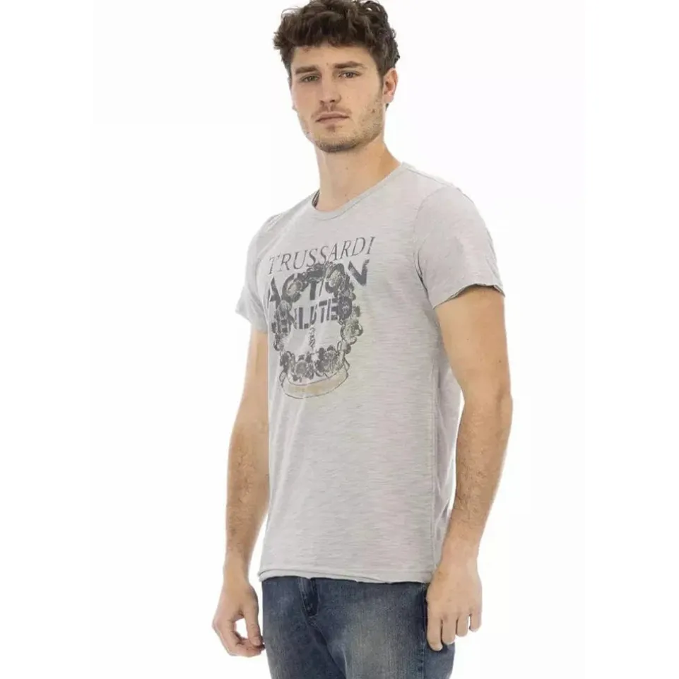 TRUSSARDI Action Herren T-Shirt Grau 2AT17013