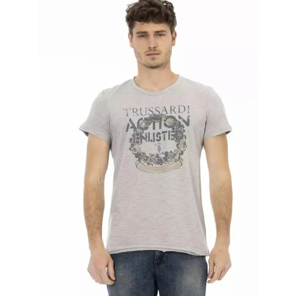 TRUSSARDI Action Herren T-Shirt Grau 2AT17013