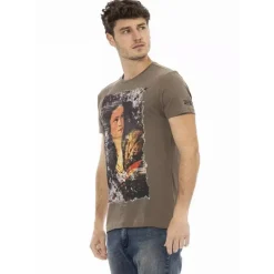 TRUSSARDI Action Herren T-Shirt Braun 2AT21002