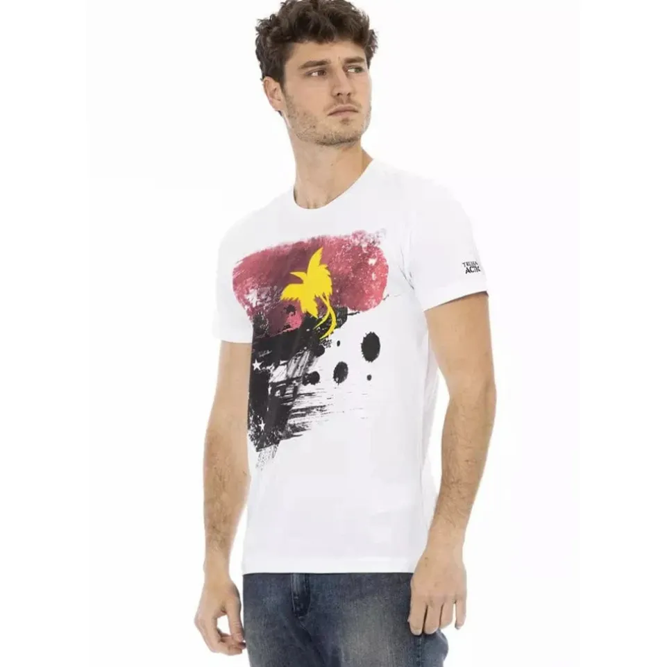TRUSSARDI Action Herren T-Shirt Weiß 2AT16001