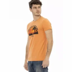 TRUSSARDI Action Herren Wild Side T-Shirt Orange 2AT03B083