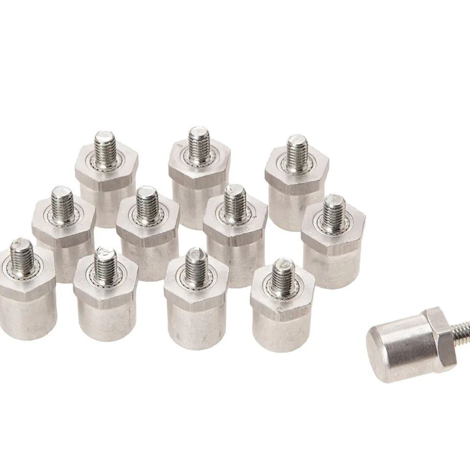 Uhlsport Cylindrical Hexagonal Basic Stollen 12er-Set 1007106010200