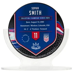 USA Sophia Smith #11 Fußball Sammlerstück 14 cm 850056417914
