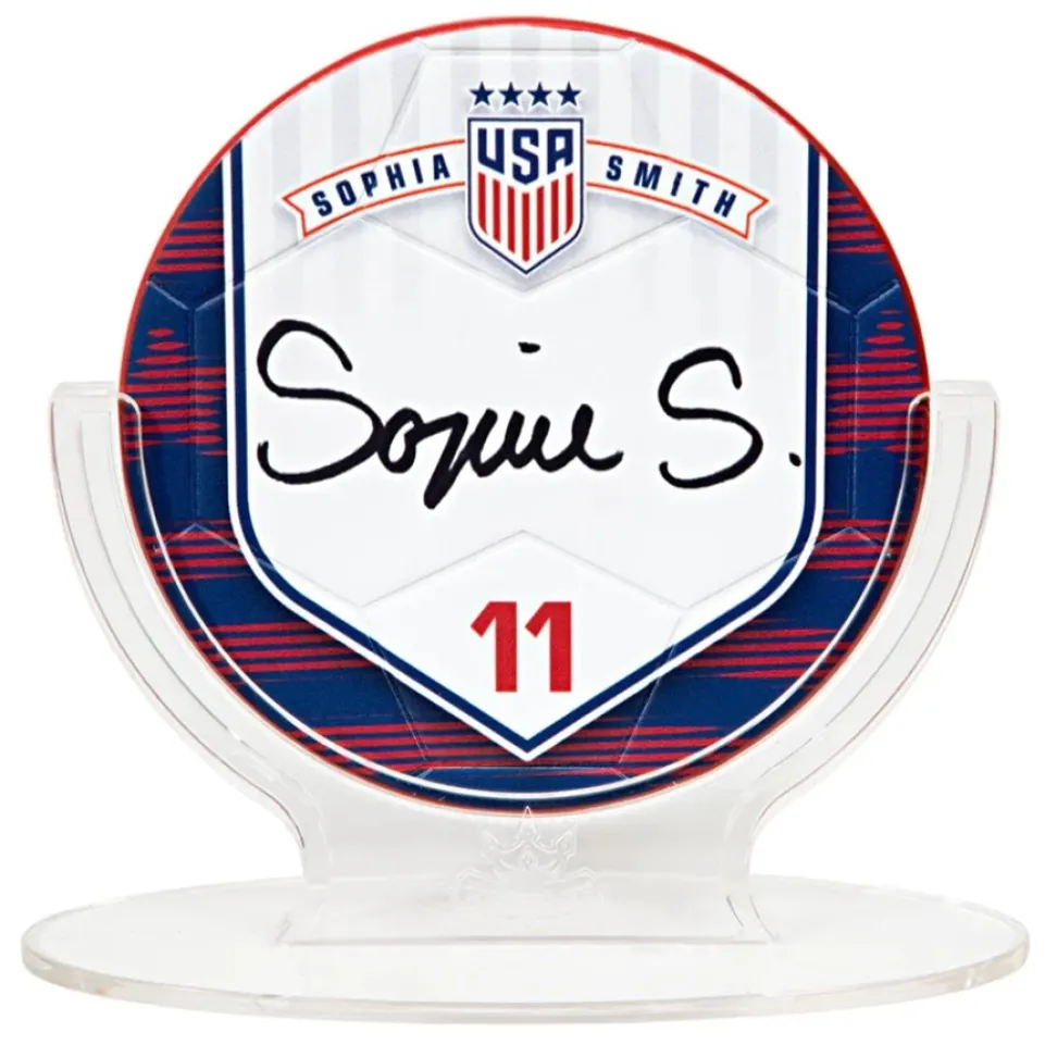 USA Sophia Smith #11 Fußball Sammlerstück 14 cm 850032256896