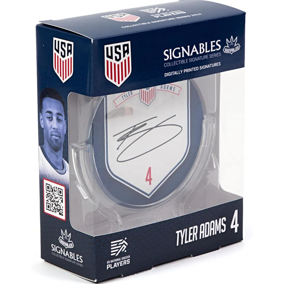 USA Tyler Adams #4 Fußball Sammlerstück 14 cm 850056417822