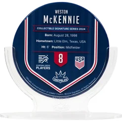 USA Weston McKennie #8 Fußball Sammlerstück 14 cm 850056417846