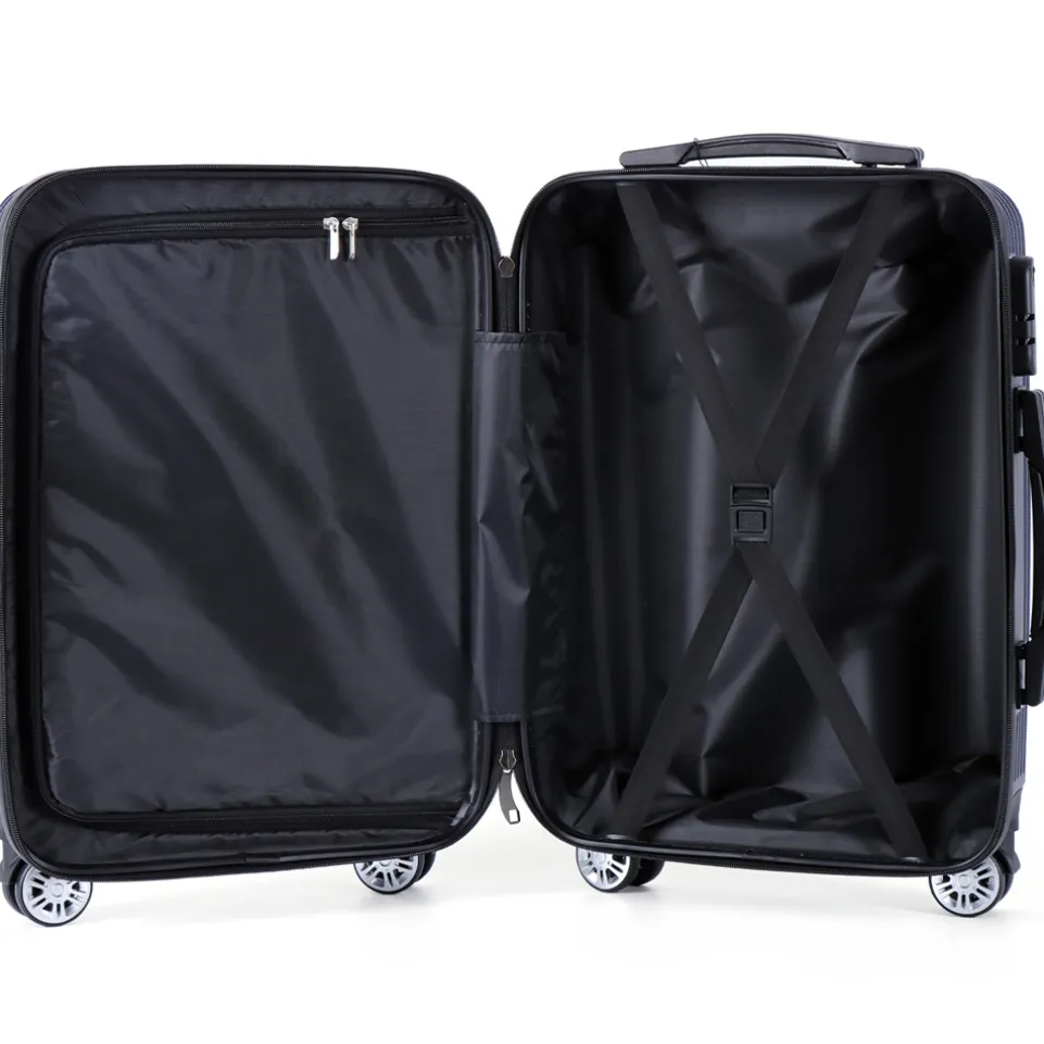 VERTICAL STUDIO "Alesund" 20" 24" 28" Koffer 3-er Set navy