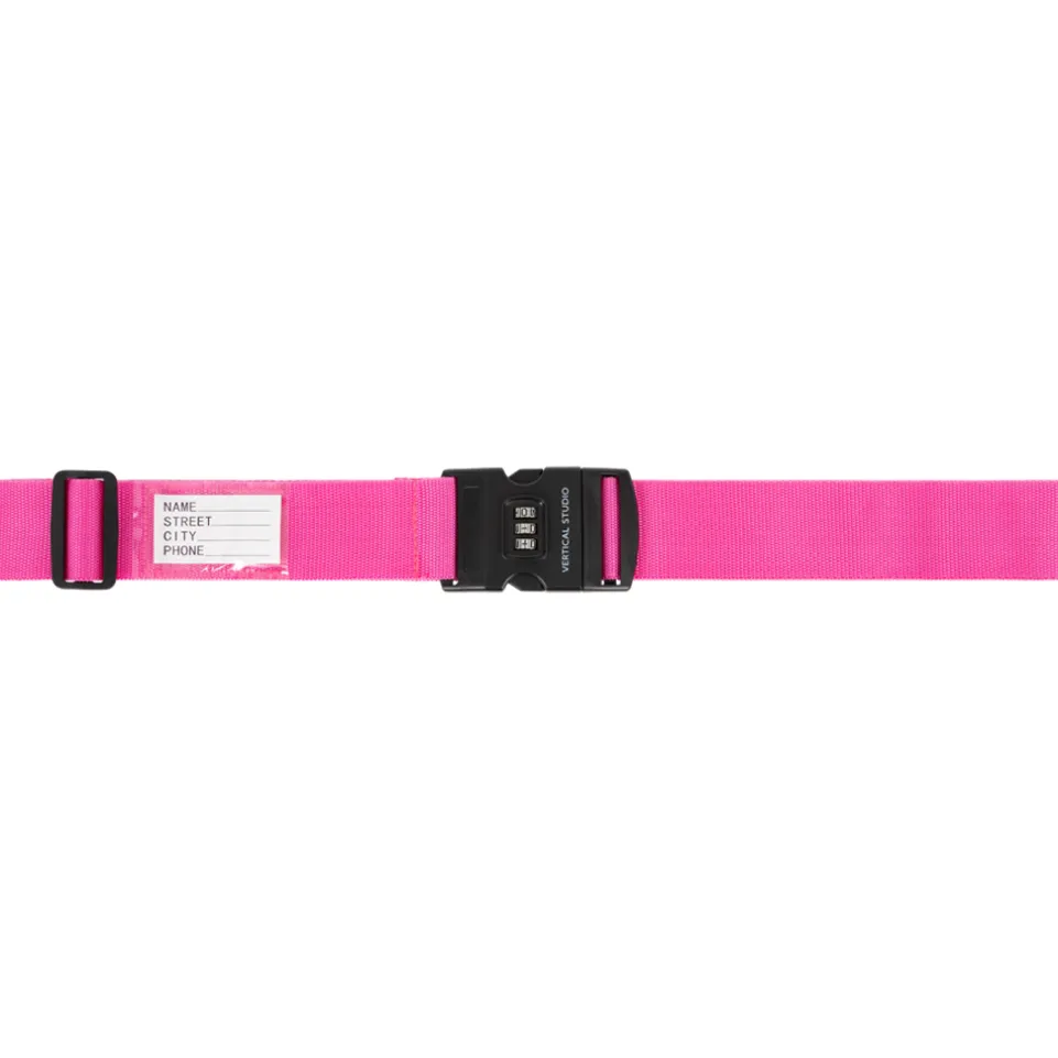 VERTICAL STUDIO Gepäck Koffergurt 200cm pink