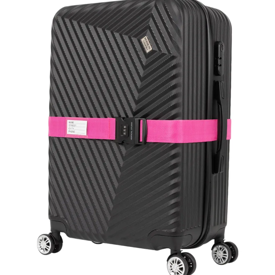 VERTICAL STUDIO Gepäck Koffergurt 200cm pink