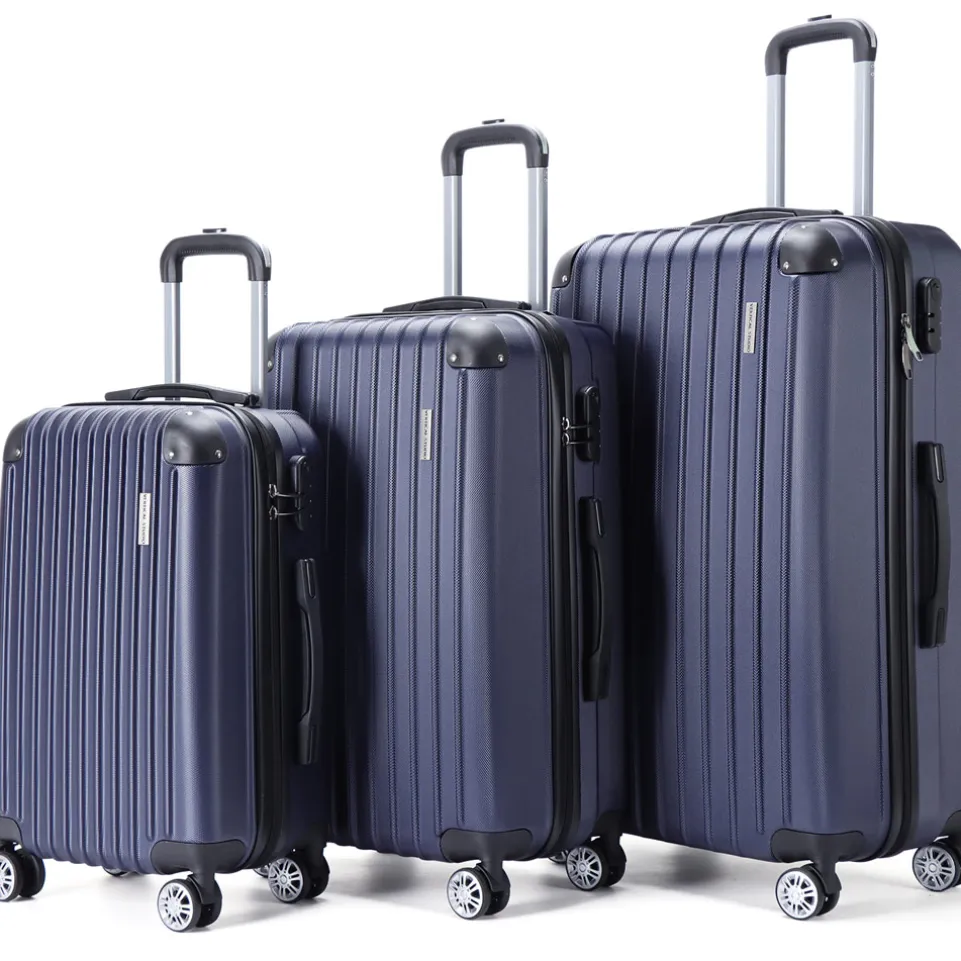 VERTICAL STUDIO "Göteborg" 20" 24" 28" Koffer 3er-Set navy