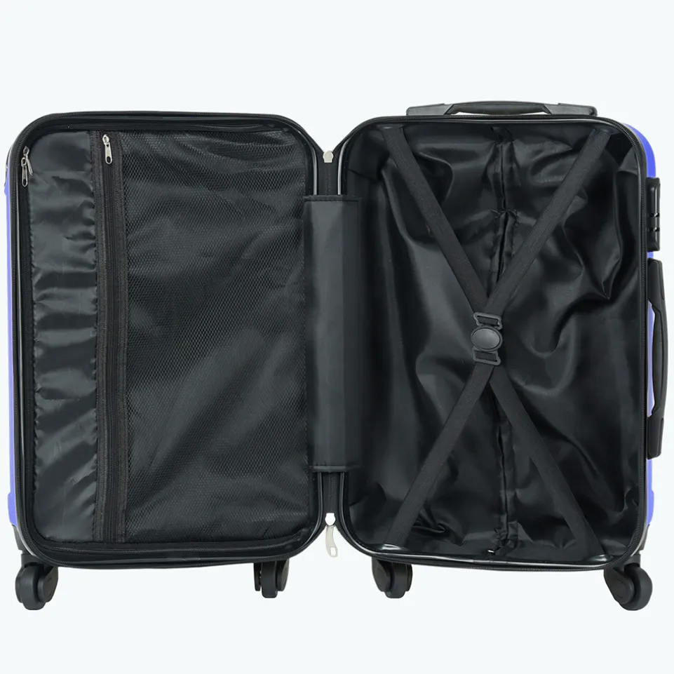 VERTICAL STUDIO "Helsinki" Koffer 3er-Set 20" 24" 28" royalblau