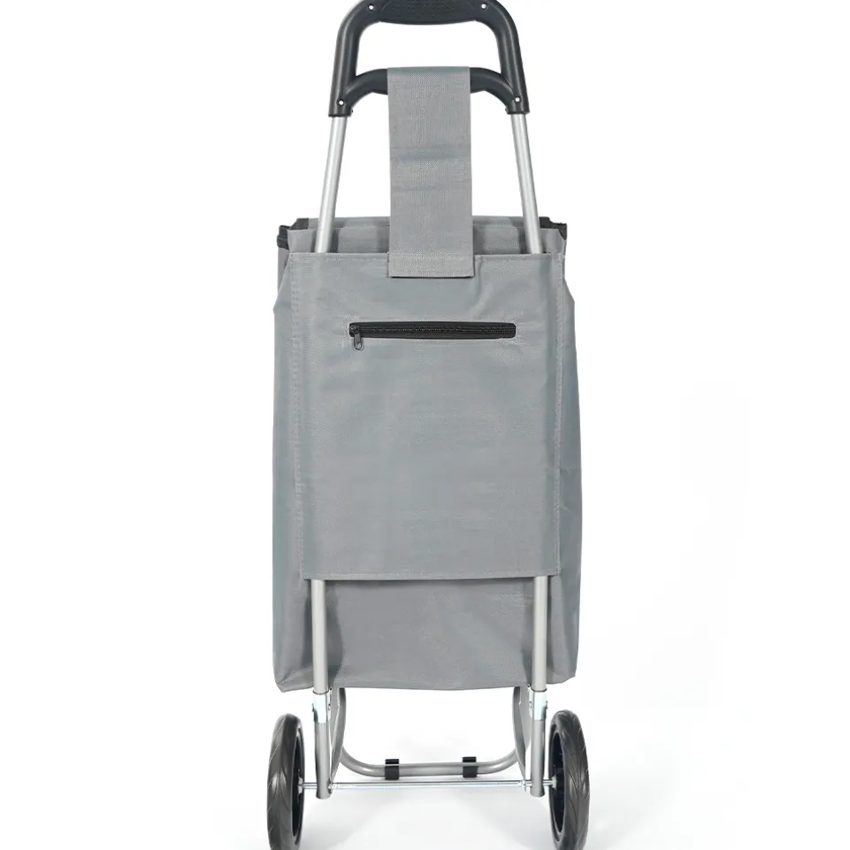 VERTICAL STUDIO klappbarer Einkaufstrolley 35 L grau