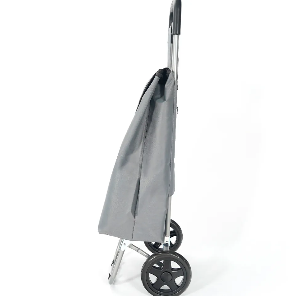 VERTICAL STUDIO klappbarer Einkaufstrolley 35 L grau