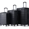 VERTICAL STUDIO "Trelleborg" 20" 24" 28" Koffer 3er-Set schwarz