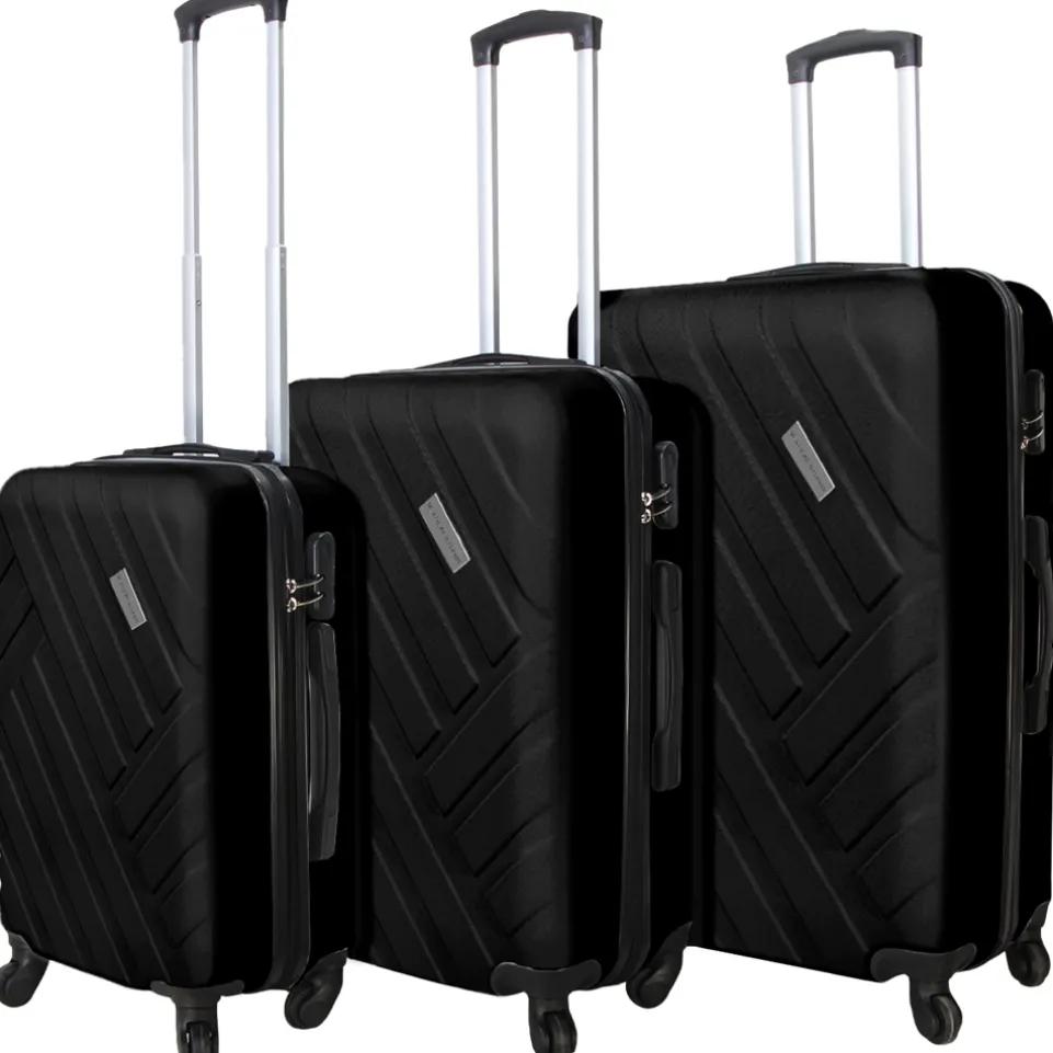 VERTICAL STUDIO "Vantaa" Koffer 3er-Set 20" 24" 28" schwarz