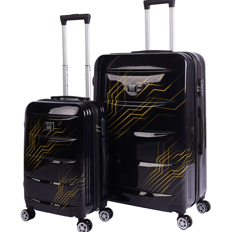 VERTICAL STUDIO x CRYPTO "Bull Run" 20" 28" Koffer 2er-Set