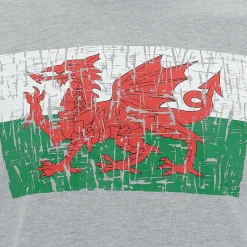 Wales WRU macron Rugby Herren T-Shirt 58195704