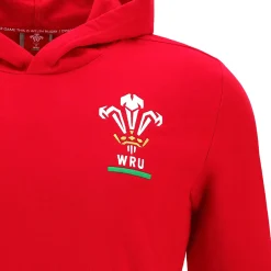 Wales WRU macron Rugby XV Kinder Kapuzen Sweatshirt 58140004