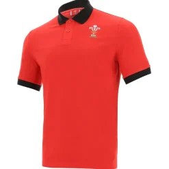 Wales WRU macron Rugby XV Kinder Polo-Shirt 58195687