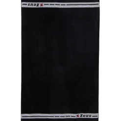 Zeus Badehandtuch Baumwolle 155 x 100 cm schwarz