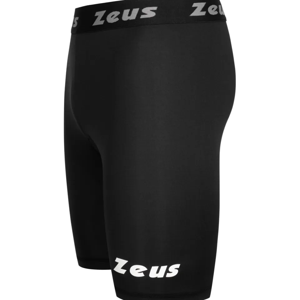 Zeus Bermuda Elastic Pro Herren Tights schwarz