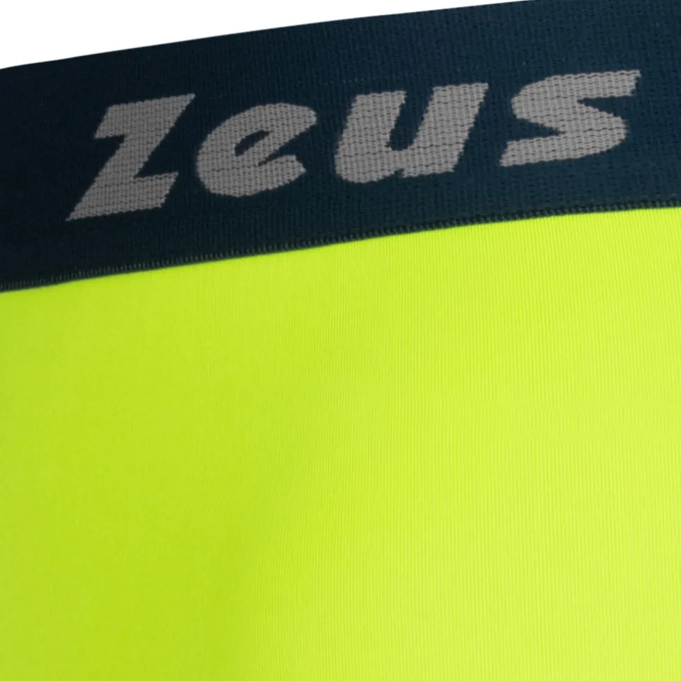 Zeus Bermuda Elastic Pro Herren Tights neongelb