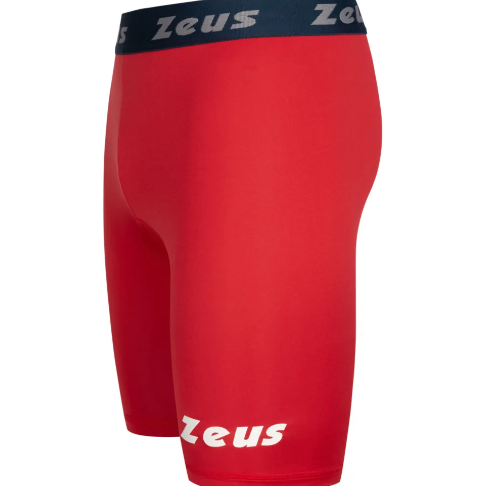 Zeus Bermuda Elastic Pro Herren Tights rot