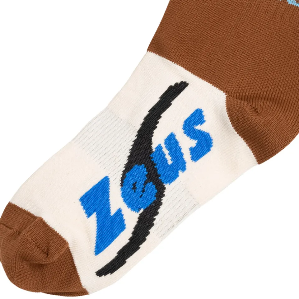 Zeus Calza Energy Stutzen Braun