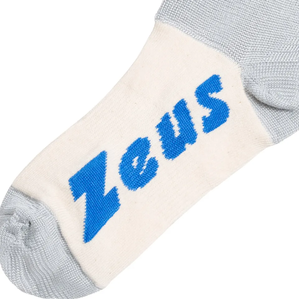 Zeus Calza Energy Stutzen Silber