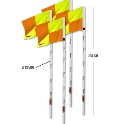 Zeus Corner Snodato Eckfahnen Set 4 Stück