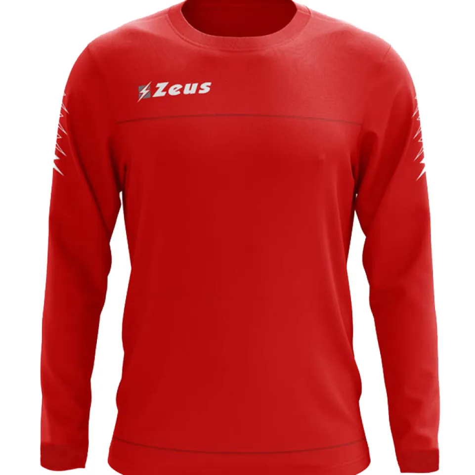 Zeus Enea Trainings Sweatshirt rot