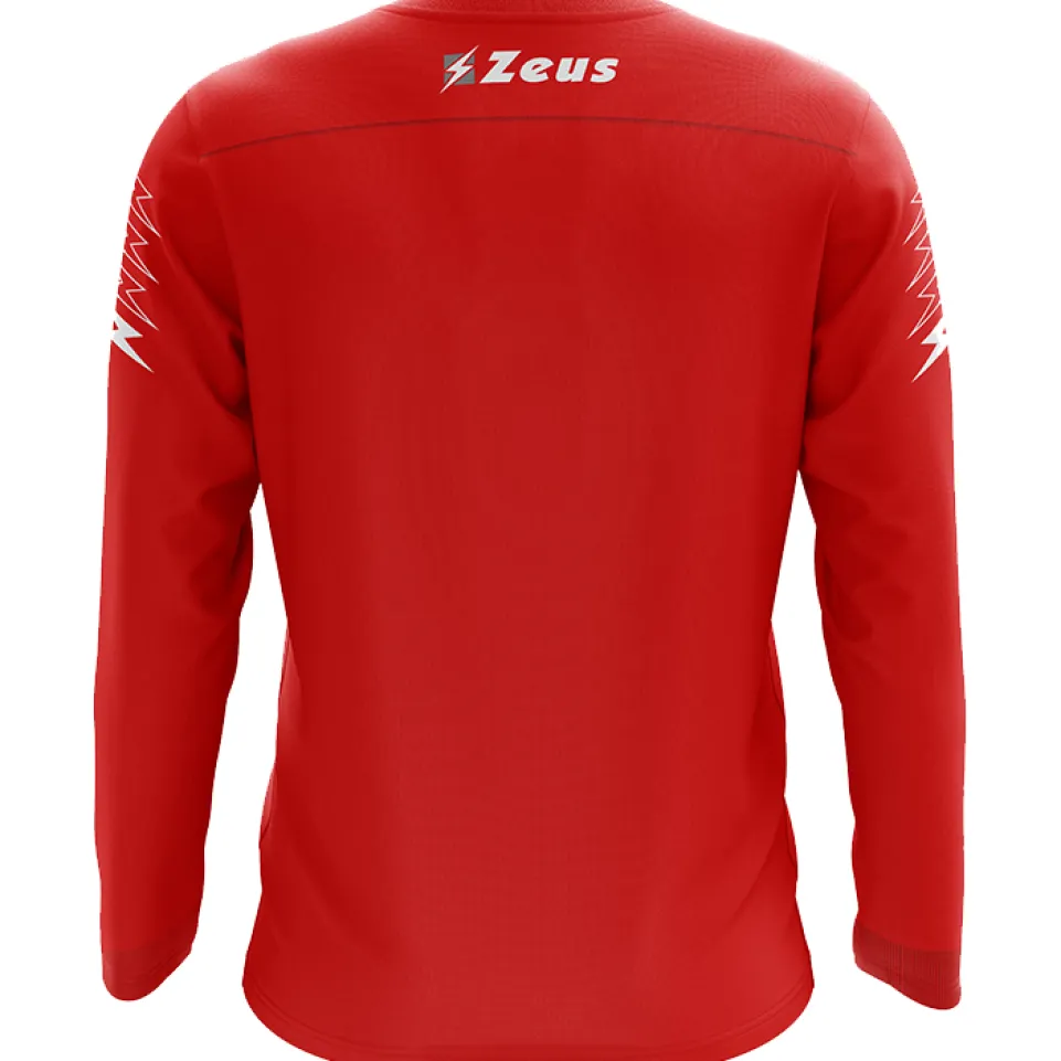 Zeus Enea Trainings Sweatshirt rot
