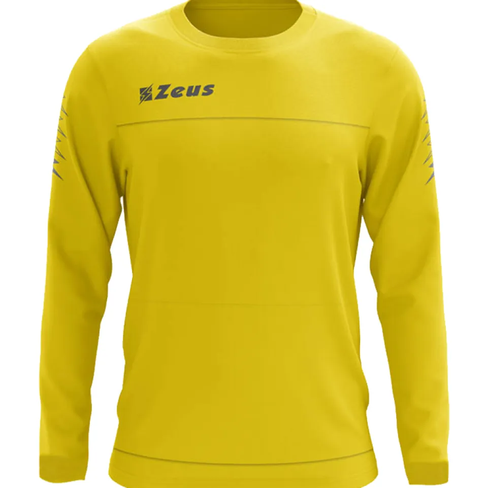 Zeus Enea Trainings Sweatshirt gelb