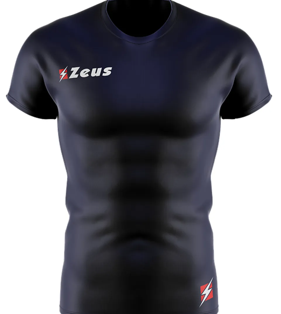 Zeus Fisiko Baselayer Kurzarm Funktionsshirt navy