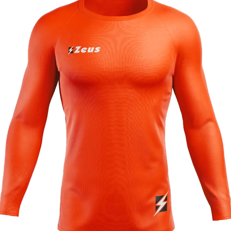 Zeus Fisiko Baselayer Langarm Funktionsshirt orange