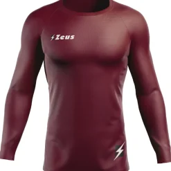 Zeus Fisiko Baselayer Langarm Funktionsshirt dunkelrot