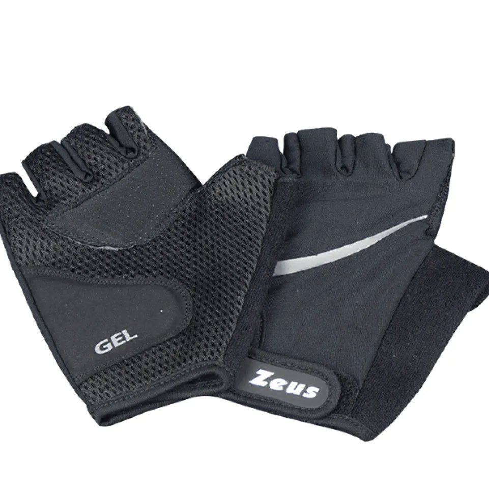 Zeus Gel Fitness Gewichtheber Kurzfingerhandschuhe