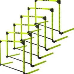 Zeus größenverstellbare Trainings Hindernishürde Höhe 10-60 cm 6er-Pack