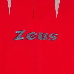Zeus Herren Schiedsrichter Set Trikot mit Shorts Rot