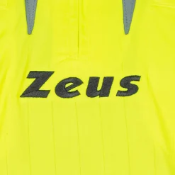 Zeus Herren Schiedsrichter Set Trikot mit Shorts Neon Gelb